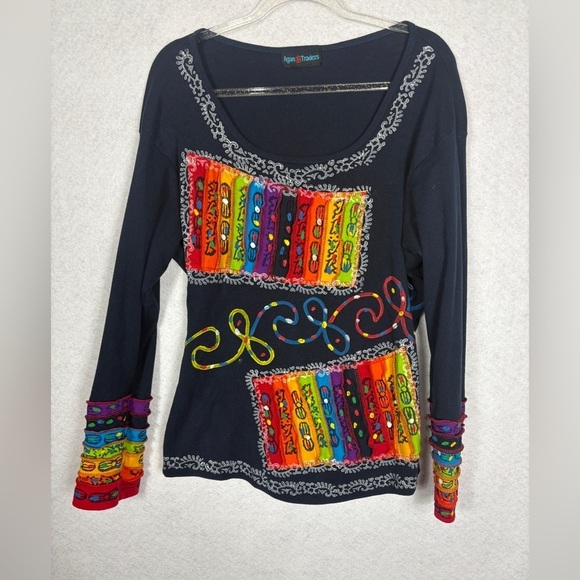 Agan Traders Tops - Agan Traders Navy Blue Unique Top